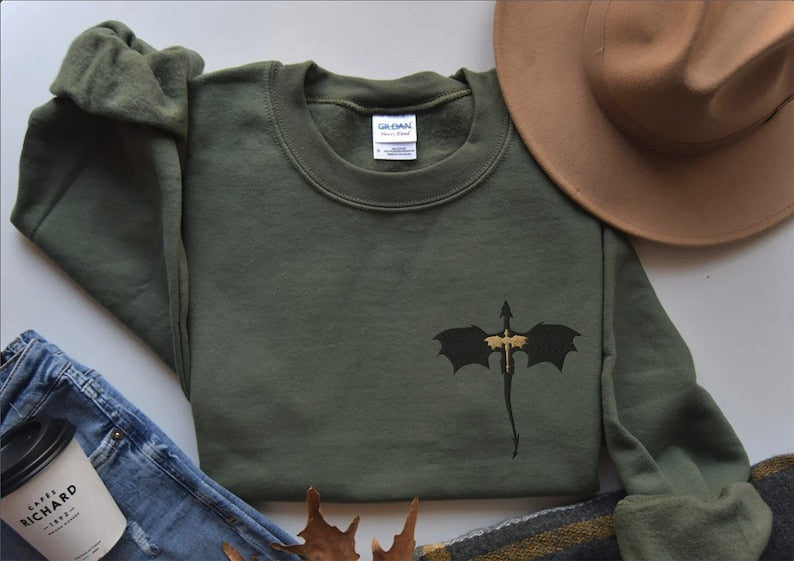 Fourth Wing Casual Sweatshirt