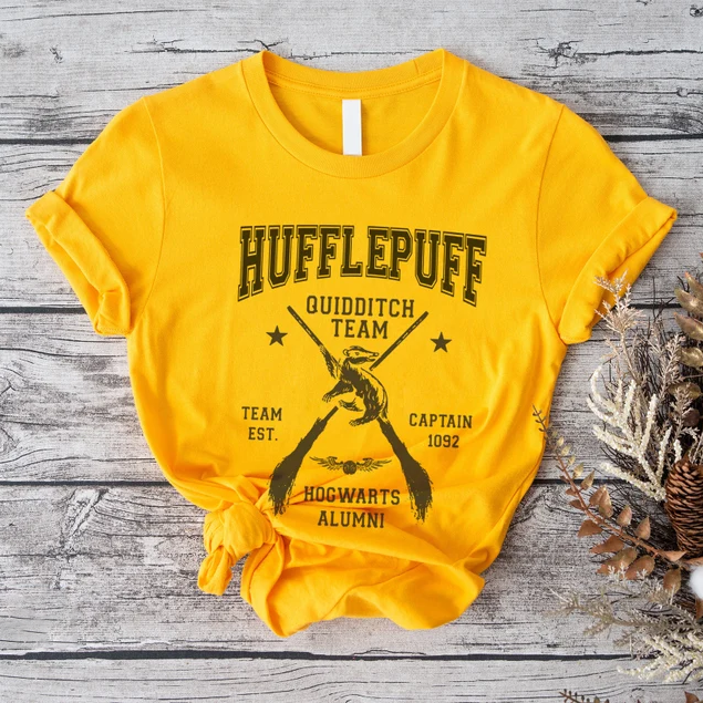 Quidditch Wizard House shirt