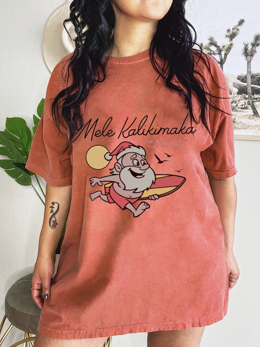 Mele Kalikimaka Christmas T-shirt
