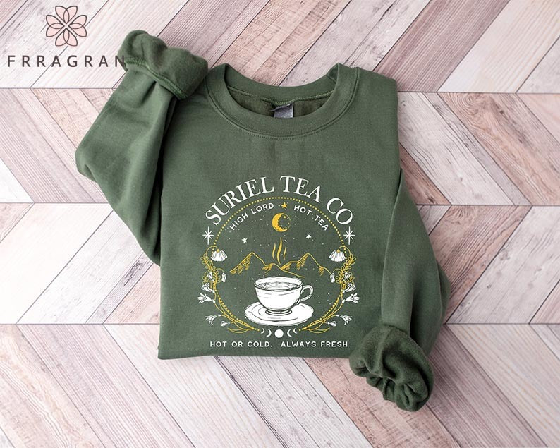 Suriel Tea Co Book Lover Sweatshirt