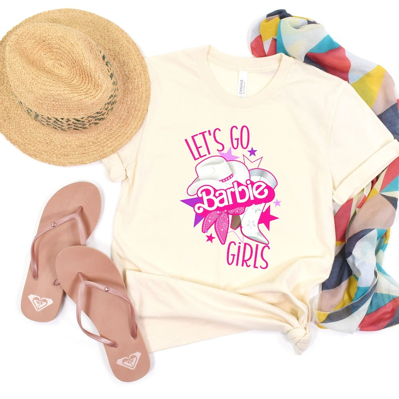 Let's Go Girls Barbie T-shirt