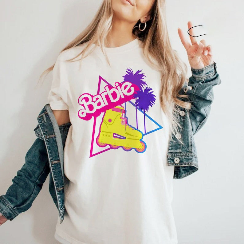 Retro Skating Barbie Shirt