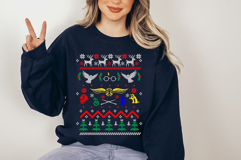 Happy Christmas Magic Inspired Sweatshirt