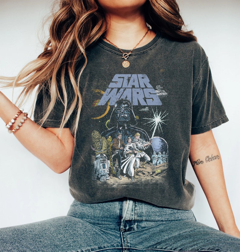 Retro Star Wars Casual T-shirt