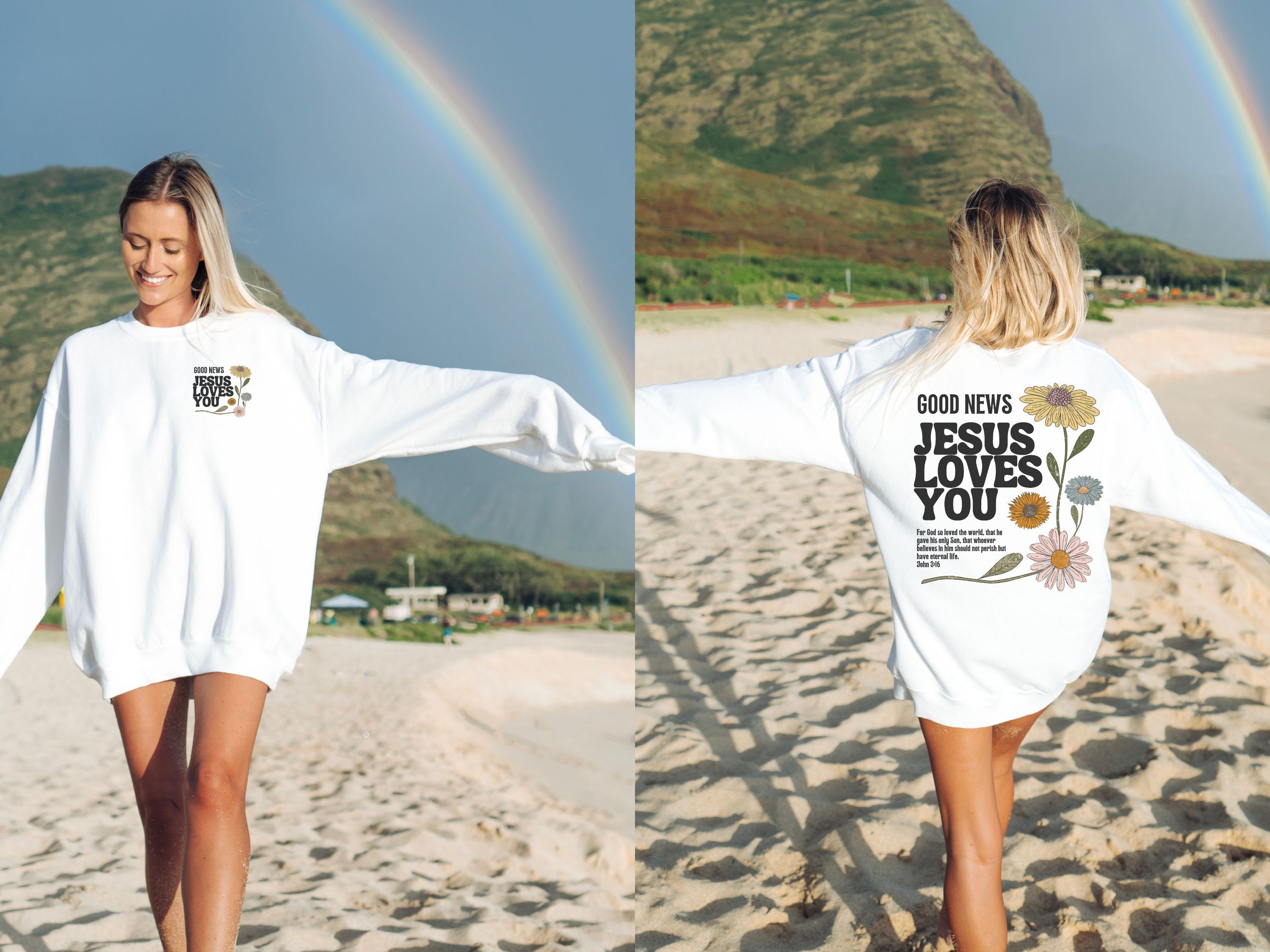 Loves You Crew Neck Sweatshirt