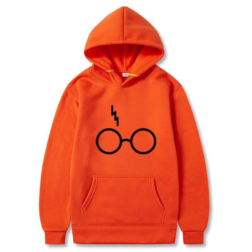 HP Glasses Print Hoodie