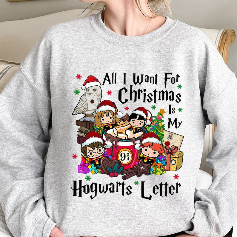 HP Wizard School Christmas Sweatshirt