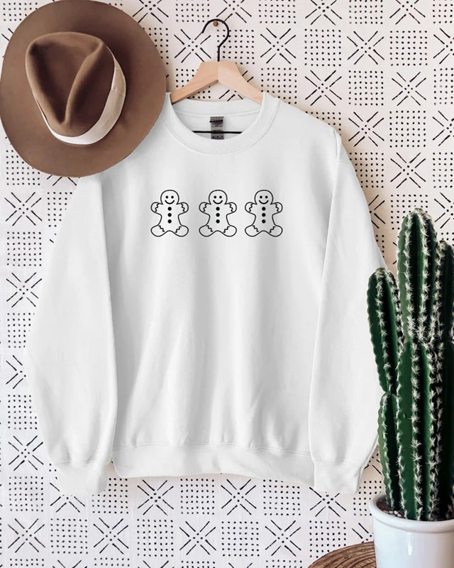 Gingerbread Man Gingerbread Sweatshirt Christmas Sweatshirt