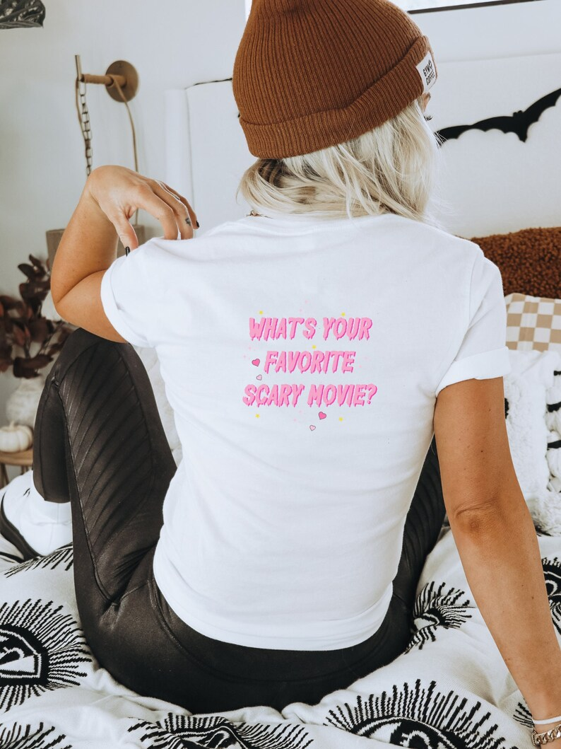 Ghostface oversized tee