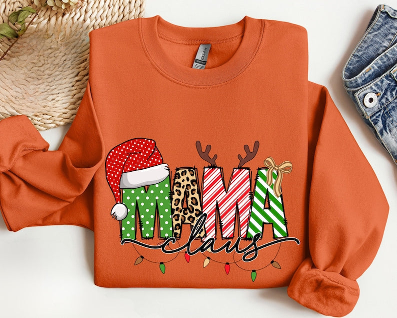 Mama Claus Christmas Sweatshirt