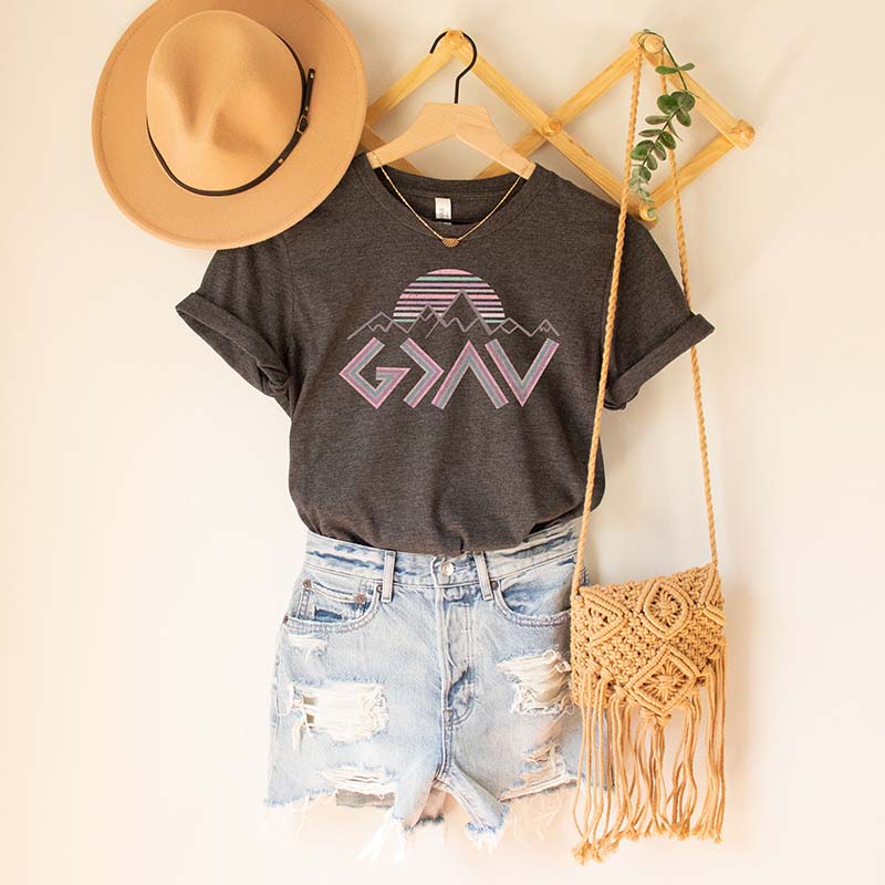 God is Greater than The Highs and Lows T-shirt