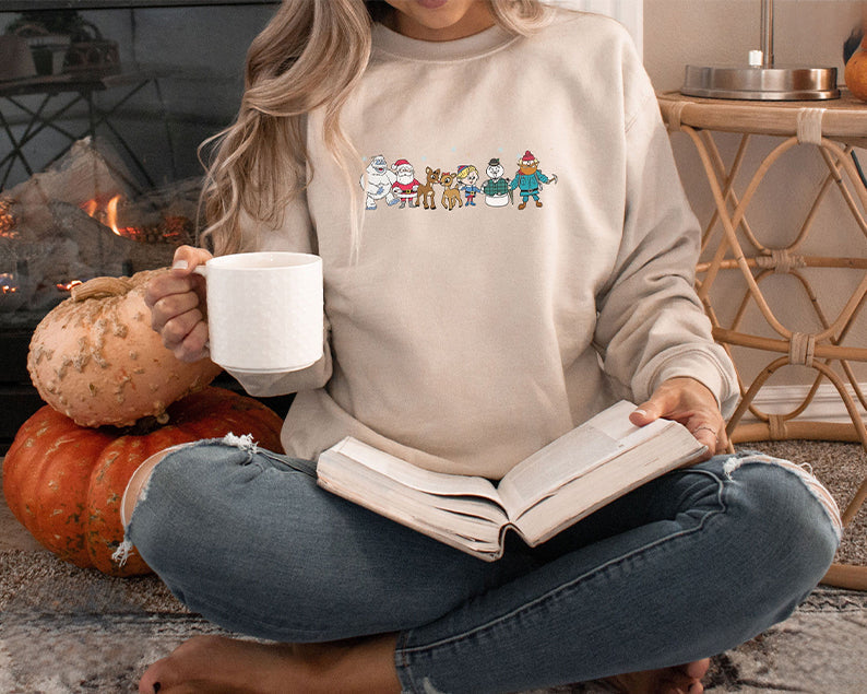 Rudolph Friends Christmas Sweatshirt
