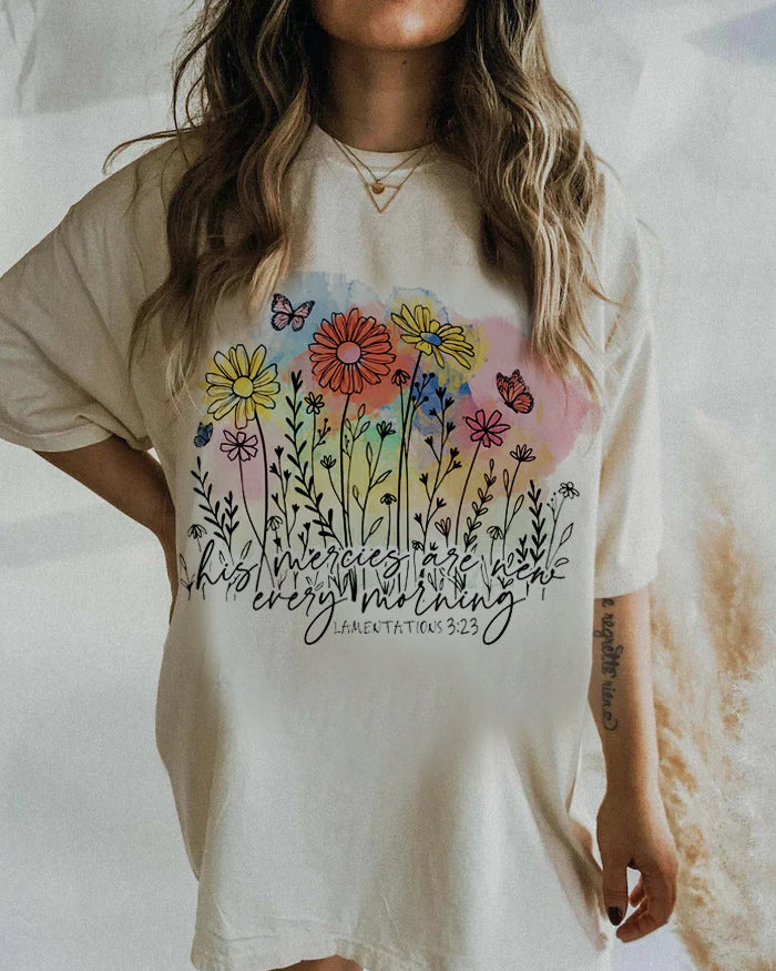 His Mercies Are New Every Morning T-shirt