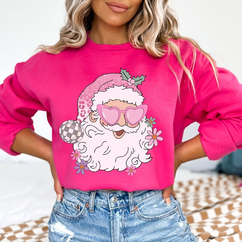 Disco Santa Sweatshirt