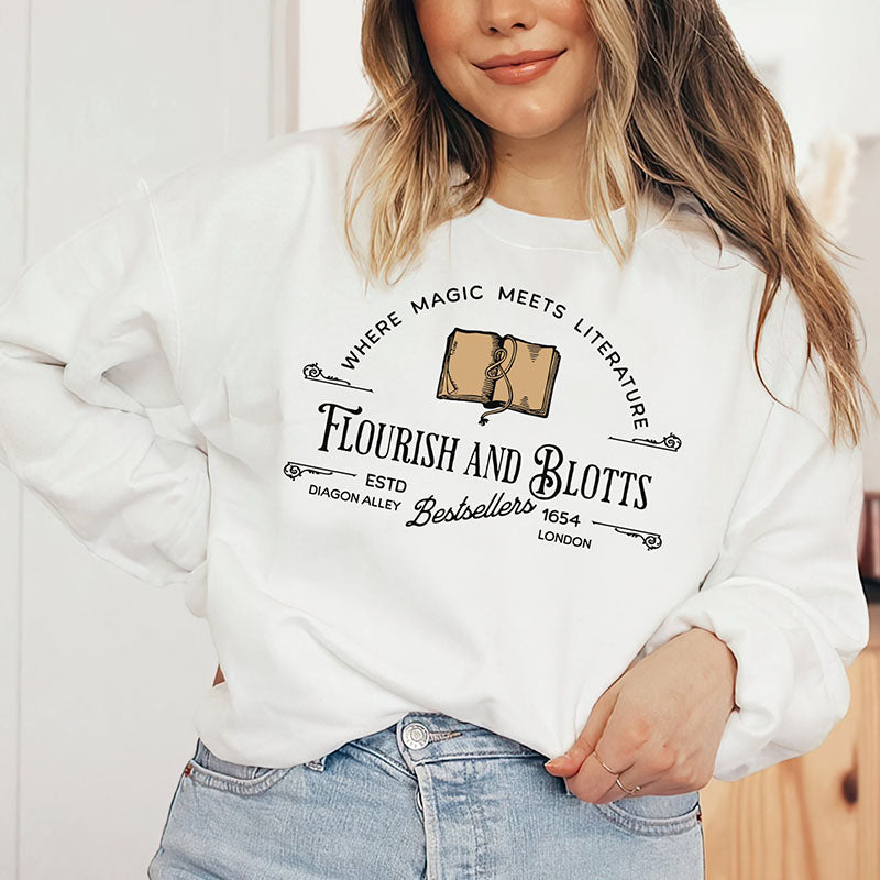 Flourish and Blotts Bestsellers Sweatshirt