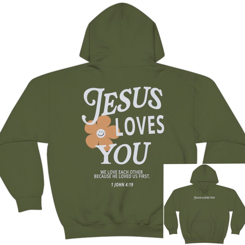 Loves You Aesthetic Hoodie